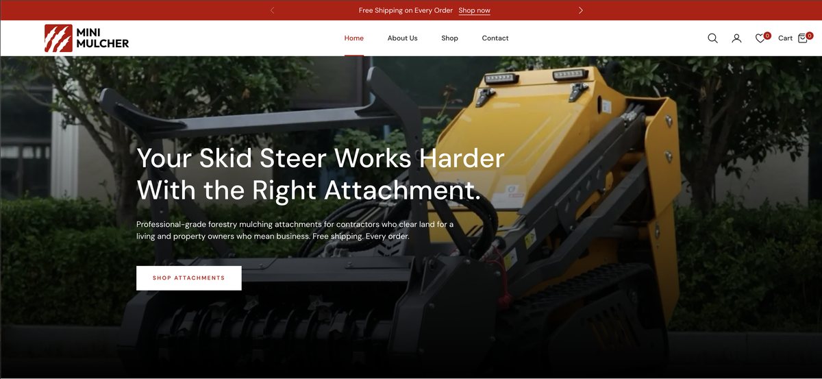 Mini Mulcher homepage